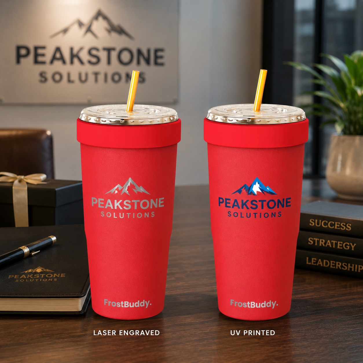 FrostBuddy To-Go Buddy 30oz - Red - Image 2