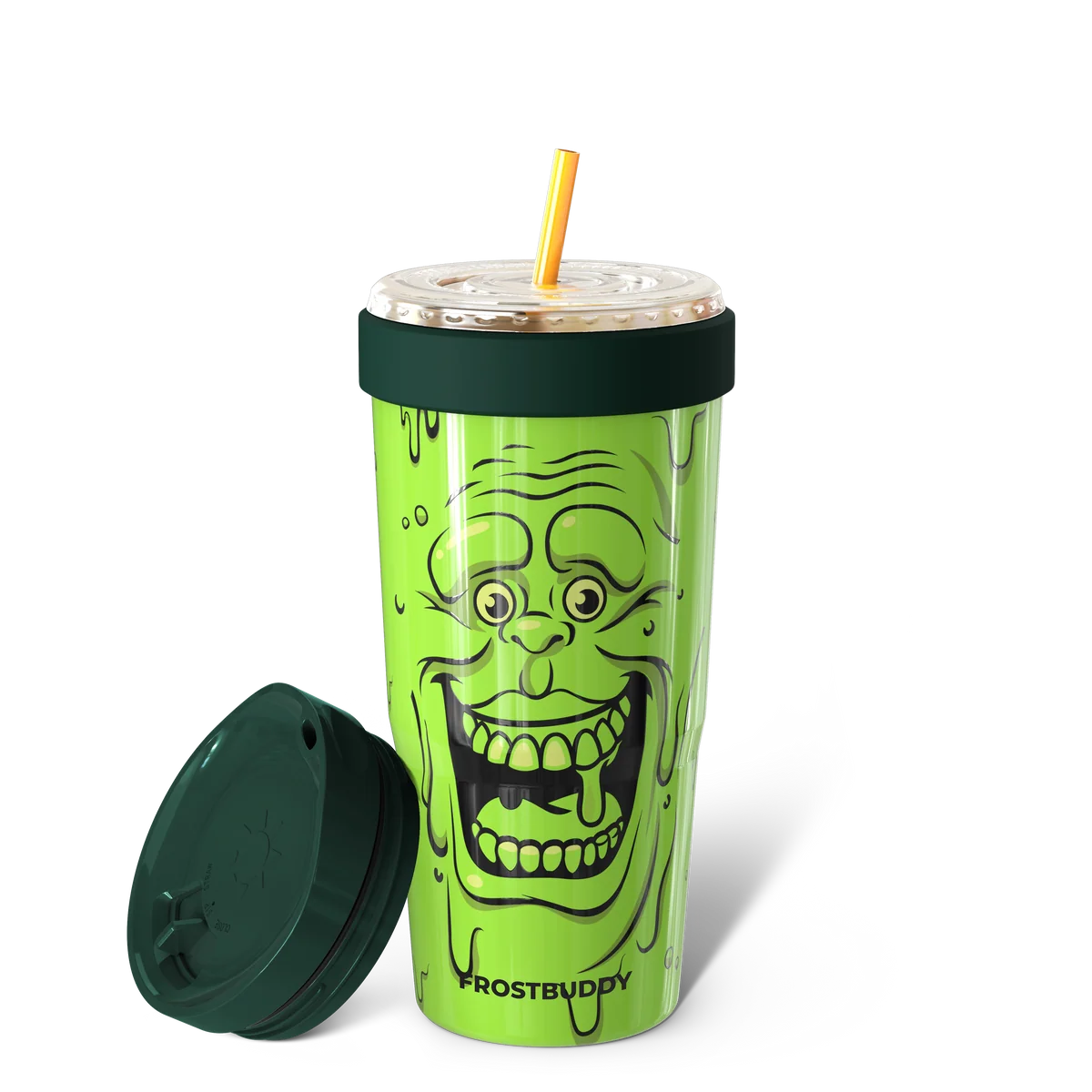 FrostBuddy To-Go Buddy 30oz - Ghostbusters™ | Slimer - Image 5