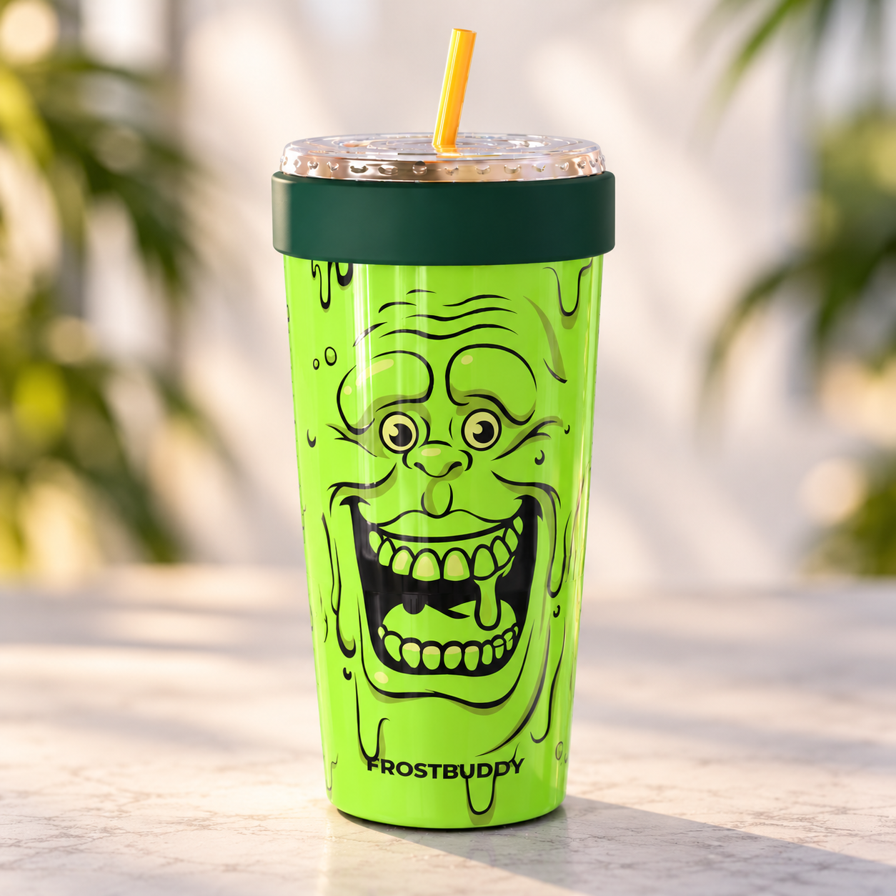 FrostBuddy To-Go Buddy 30oz - Ghostbusters™ | Slimer - Image 2