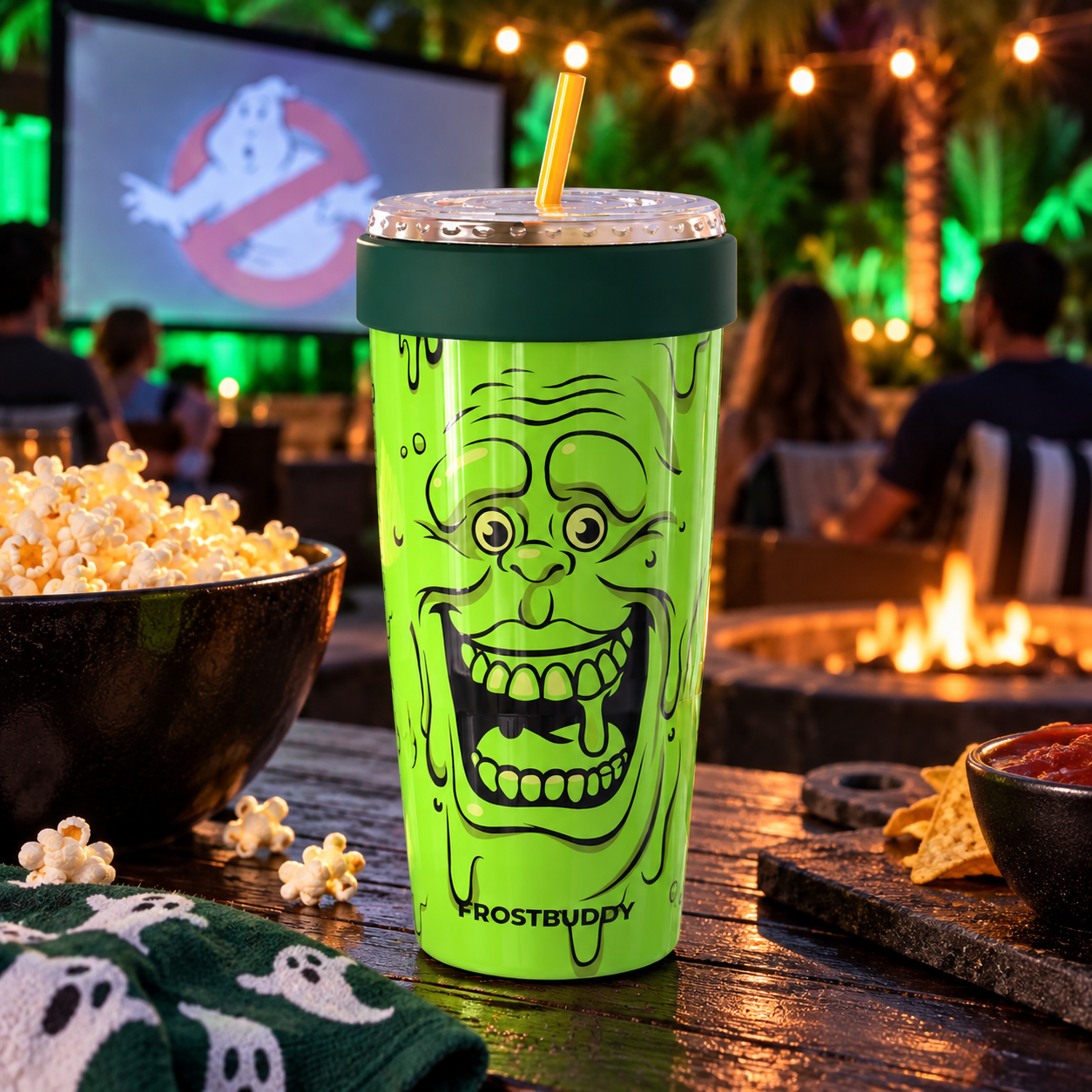FrostBuddy To-Go Buddy 30oz - Ghostbusters™ | Slimer - Image 4