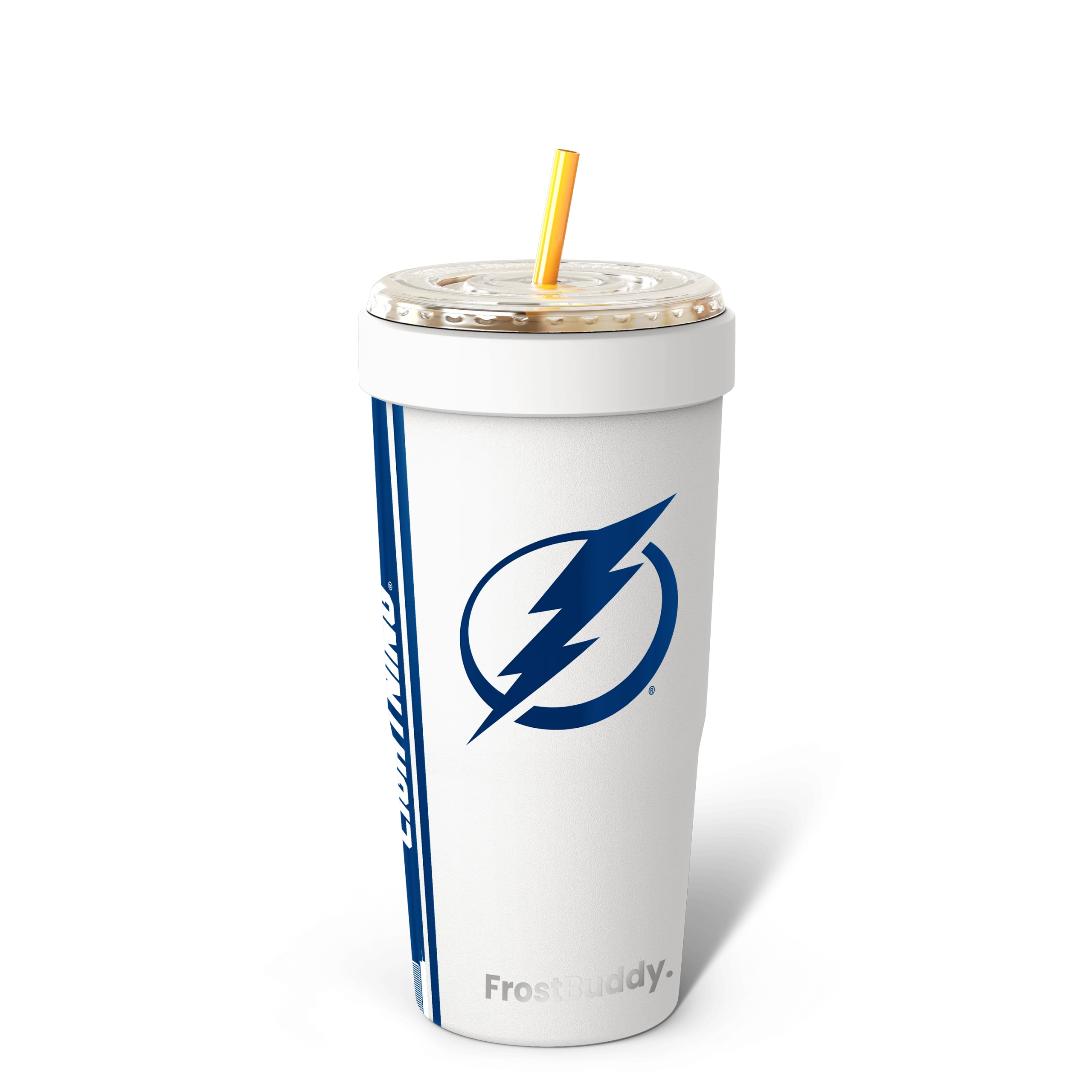 FrostBuddy To-Go Buddy 30oz - Tampa Lightning White - Image 3