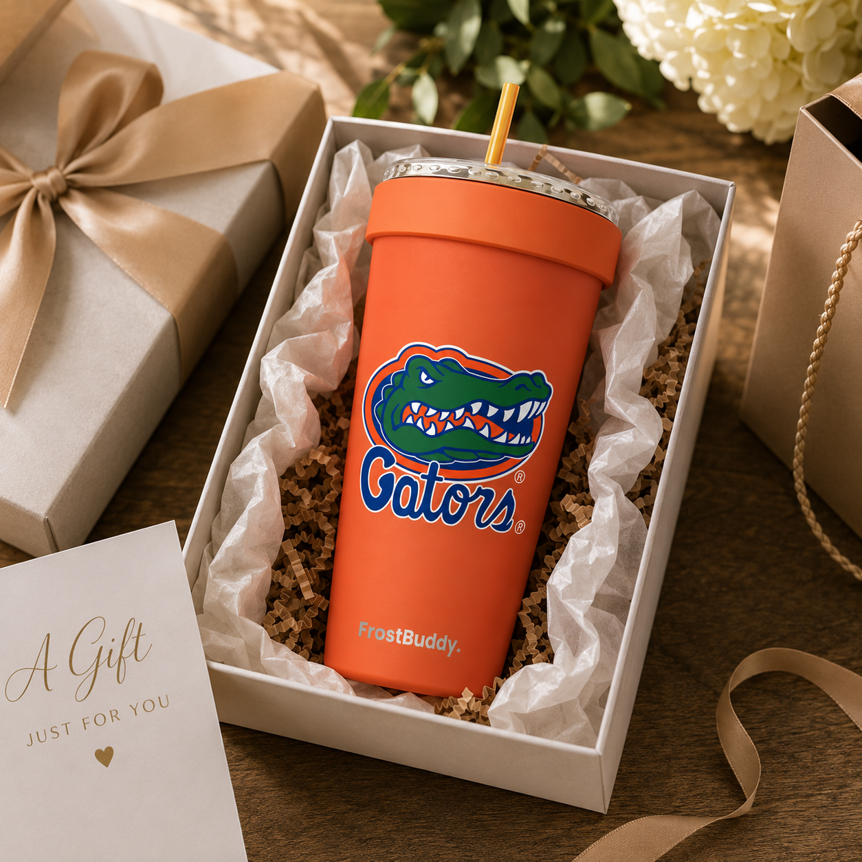 FrostBuddy To-Go Buddy 30oz - Florida Gators Orange - Image 3