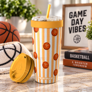 FrostBuddy To-Go Buddy 30oz - Vintage Basketball