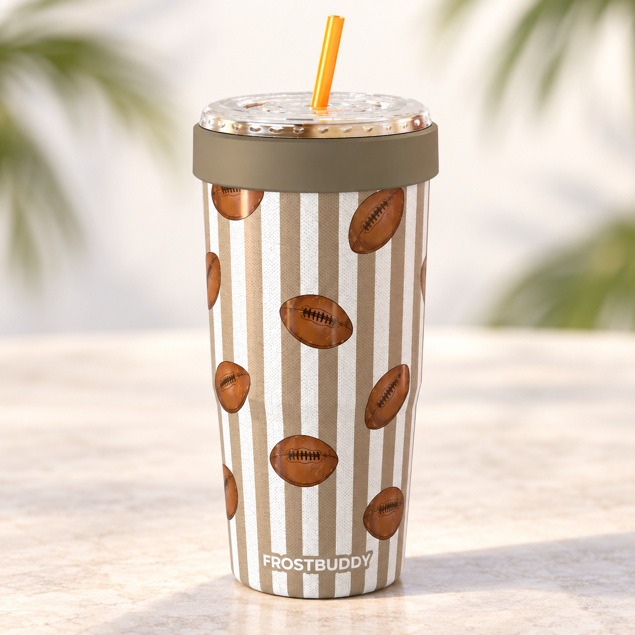 FrostBuddy To-Go Buddy 30oz - Vintage Football