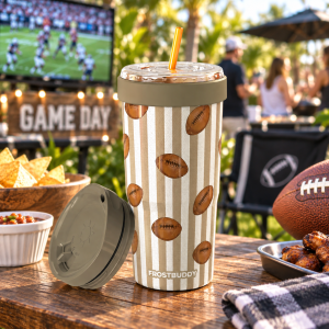 Alternative view of FrostBuddy To-Go Buddy 30oz - Vintage Football