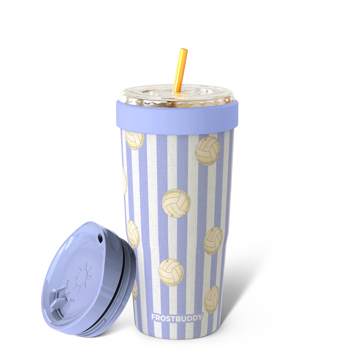 FrostBuddy To-Go Buddy 30oz - Vintage Volleyball - Image 5