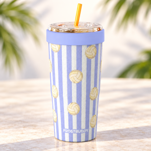 FrostBuddy To-Go Buddy 30oz - Vintage Volleyball