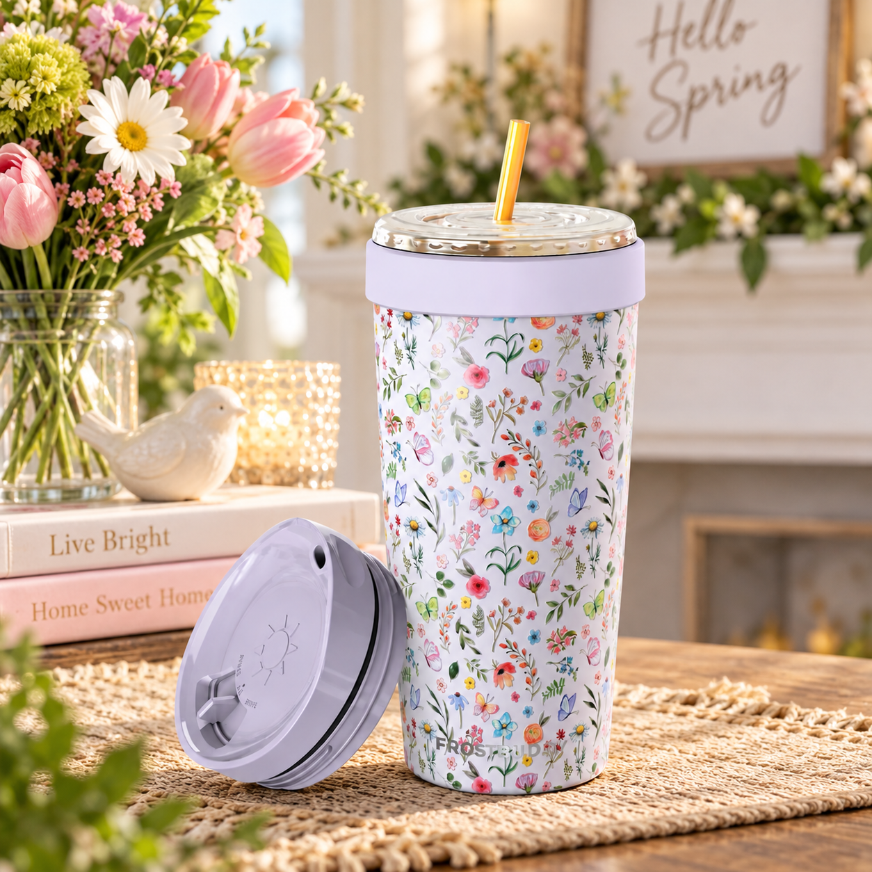 FrostBuddy To-Go Buddy 30oz - Wildflower - Image 6