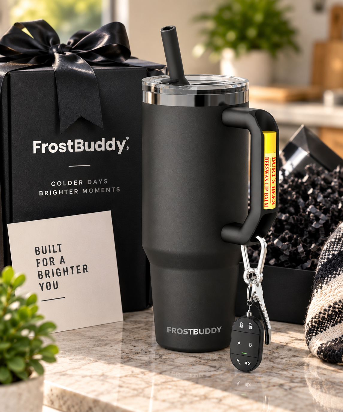 FrostBuddy Thicc Buddy 40oz - Black - Image 3