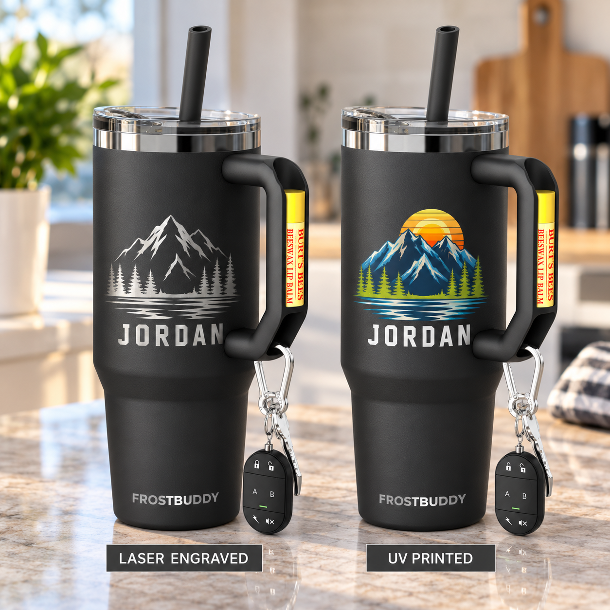 FrostBuddy Thicc Buddy 40oz - Black - Image 2