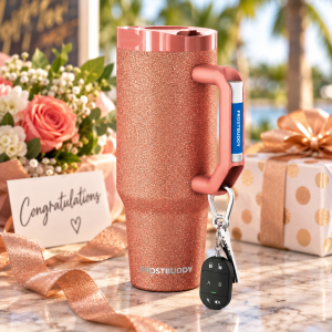 Alternative view of FrostBuddy Thicc Buddy 40oz - Copper Glitz