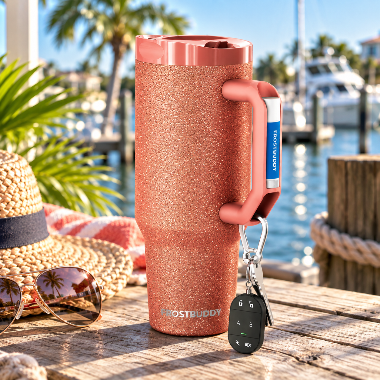 FrostBuddy Thicc Buddy 40oz - Copper Glitz - Image 4