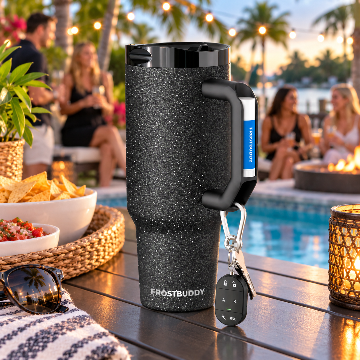 FrostBuddy Thicc Buddy 40oz - Dark Glitz - Image 3