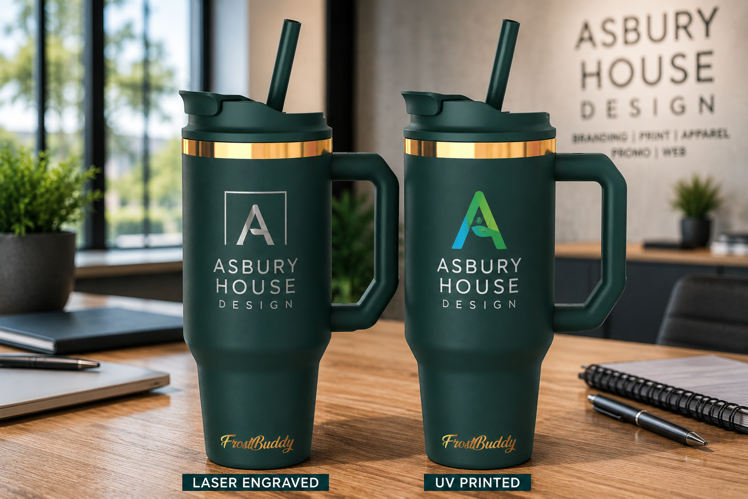 FrostBuddy Thicc Buddy 40oz - Emerald Elegance - Image 3