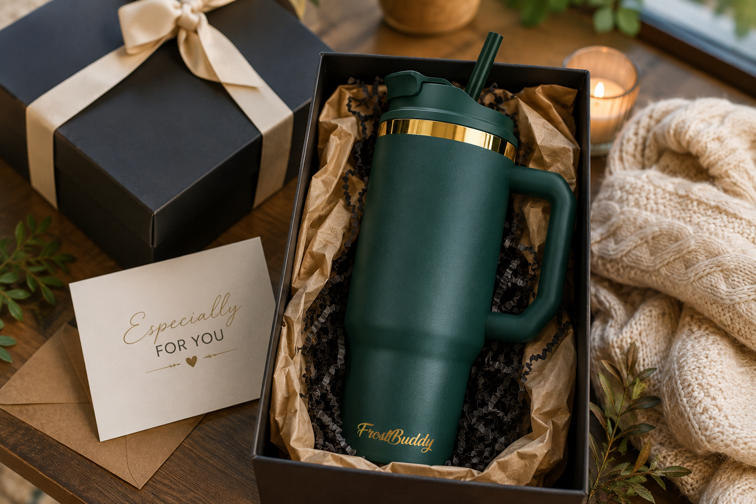FrostBuddy Thicc Buddy 40oz - Emerald Elegance - Image 4