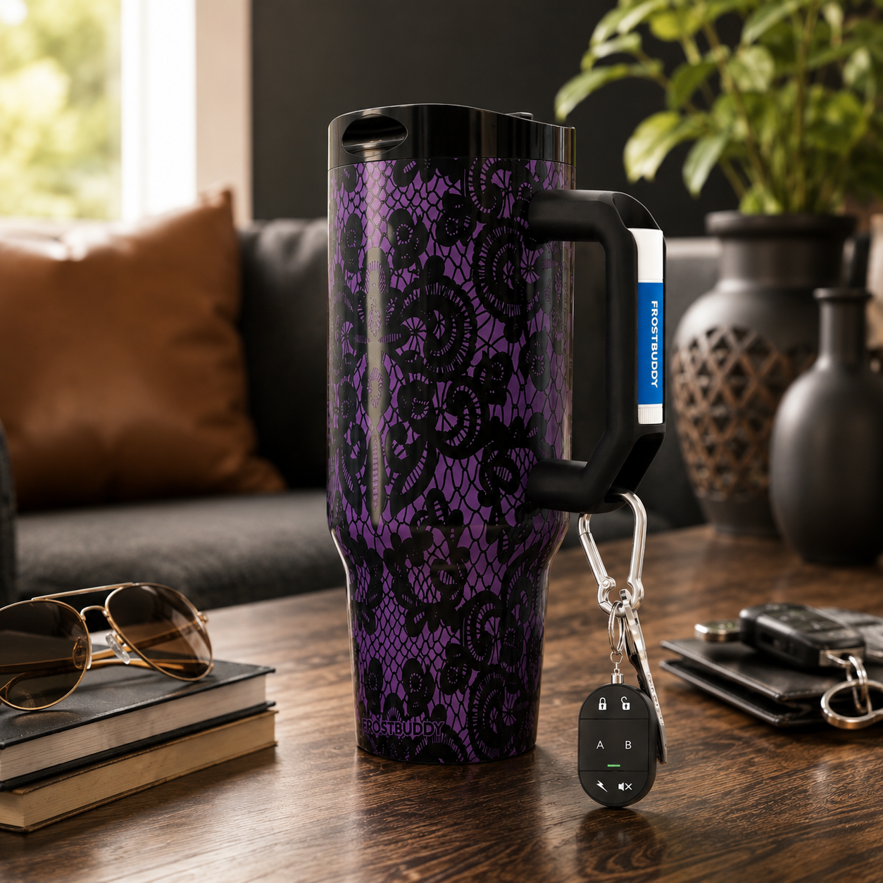 FrostBuddy Thicc Buddy 40oz - Purple Knotty - Image 3