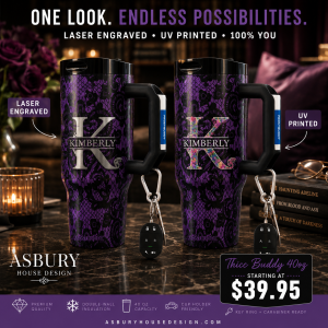 Alternative view of FrostBuddy Thicc Buddy 40oz - Purple Knotty