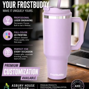 Alternative view of FrostBuddy Thicc Buddy 40oz - Lavender Fields