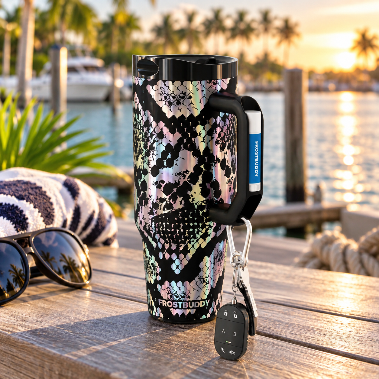 FrostBuddy Thicc Buddy 40oz - Metallic Venom - Image 4