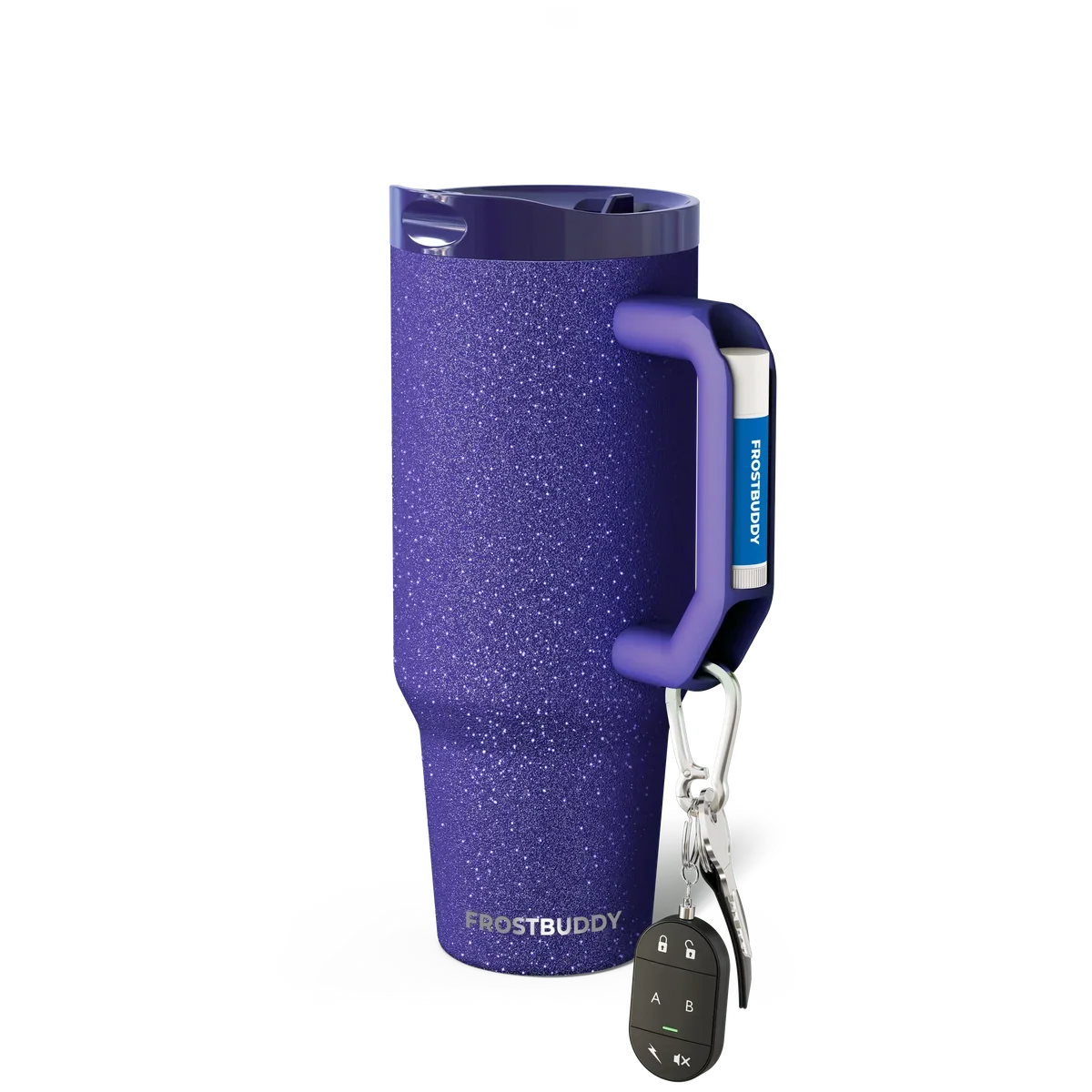FrostBuddy Thicc Buddy 40oz - Purple Glitz - Image 4