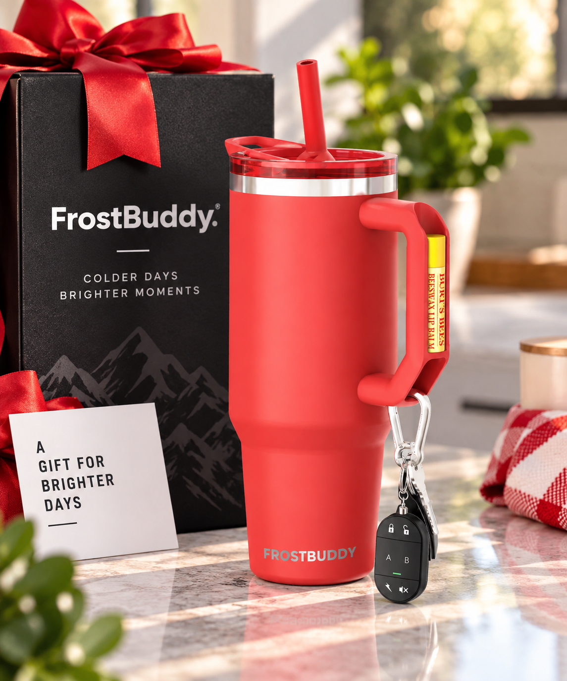 FrostBuddy Thicc Buddy 40oz - Red - Image 3