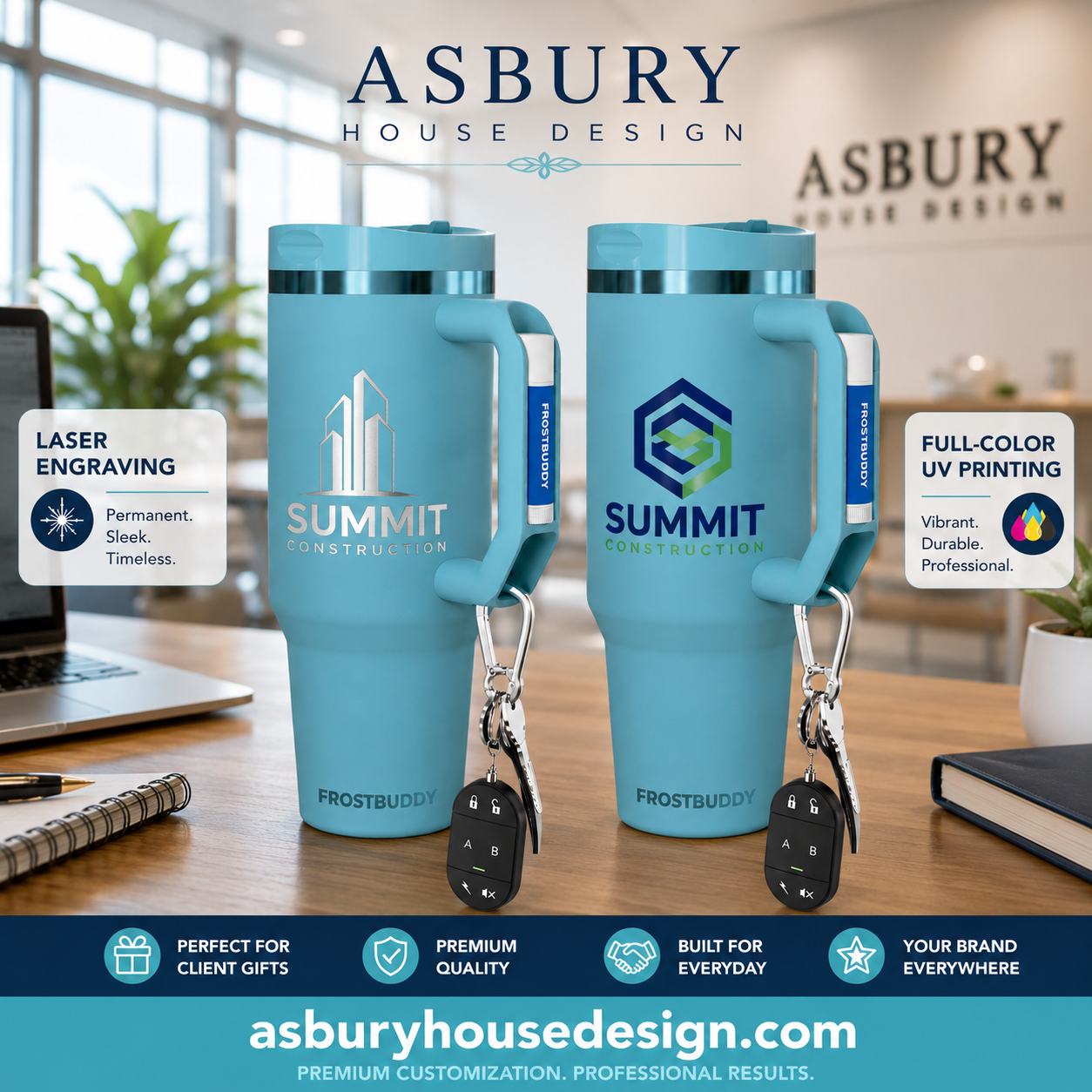 FrostBuddy Thicc Buddy 40oz - Tidal Teal - Image 2