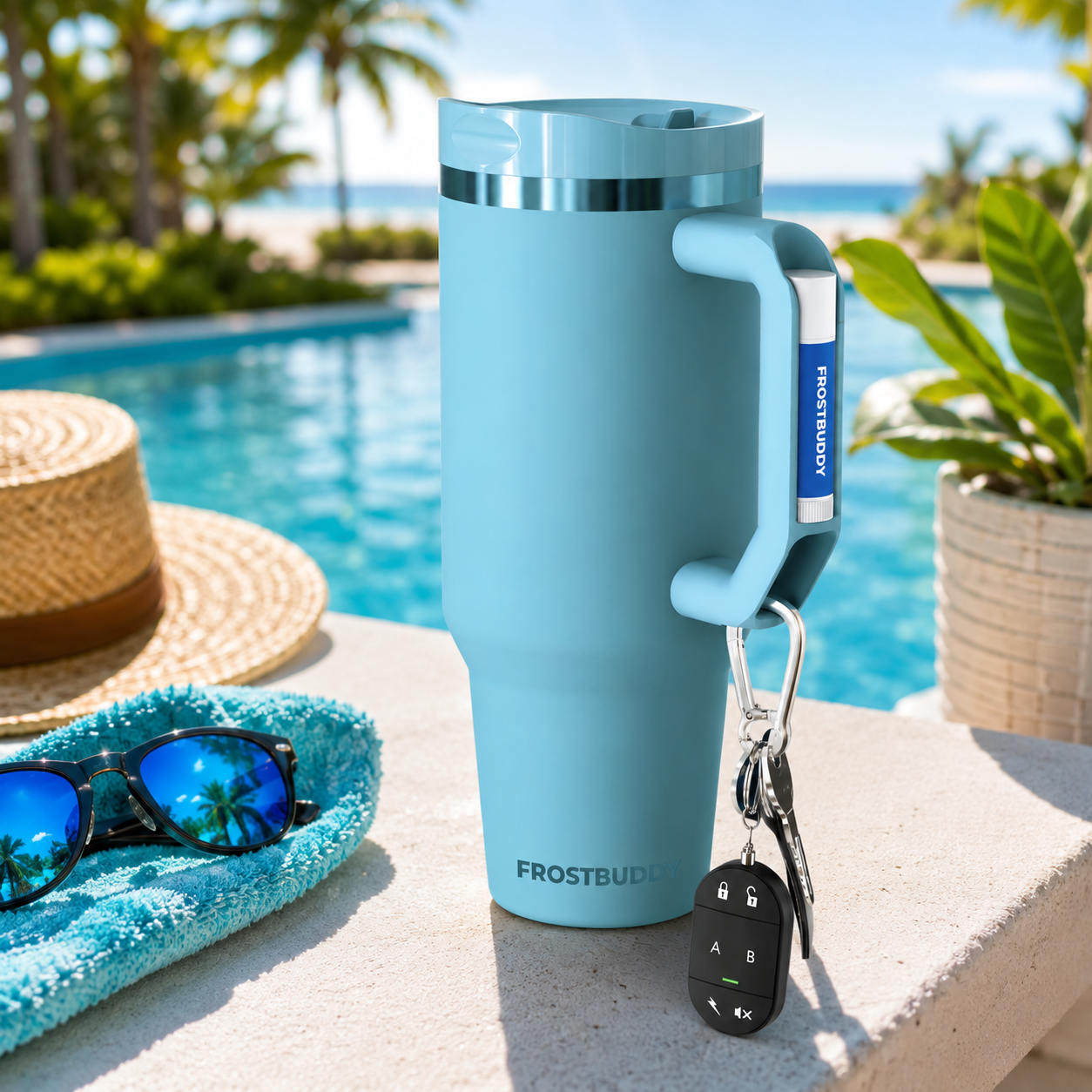 FrostBuddy Thicc Buddy 40oz - Tidal Teal - Image 5