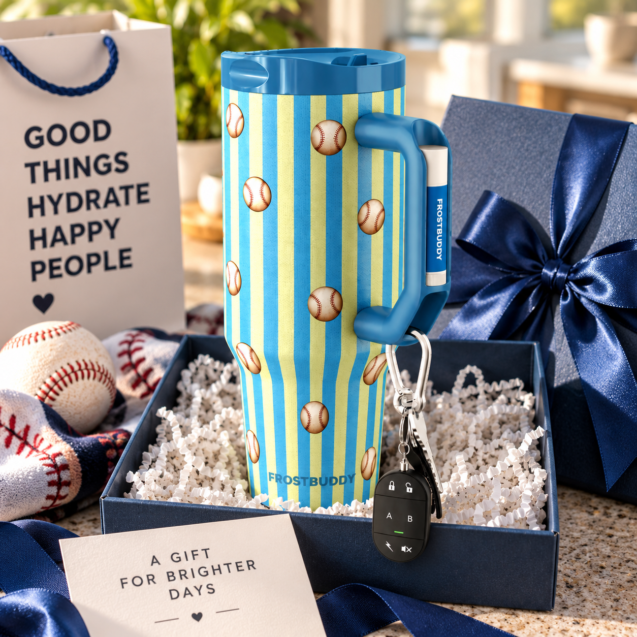 FrostBuddy Thicc Buddy 40oz - Vintage Baseball - Image 3