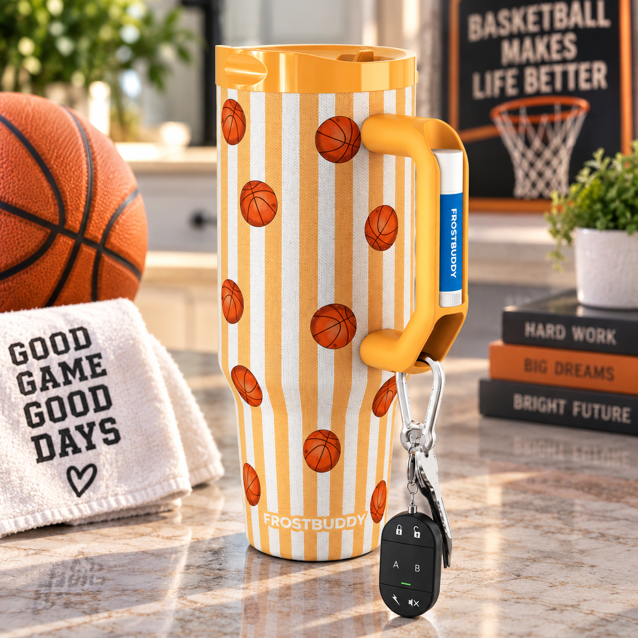 FrostBuddy Thicc Buddy 40oz - Vintage Basketball