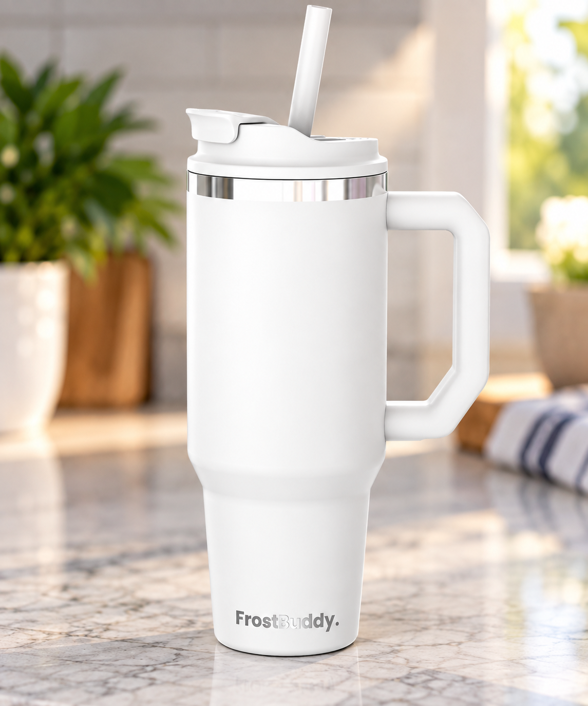 FrostBuddy Thicc Buddy 40oz - White