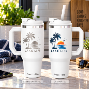 Alternative view of FrostBuddy Thicc Buddy 40oz - White
