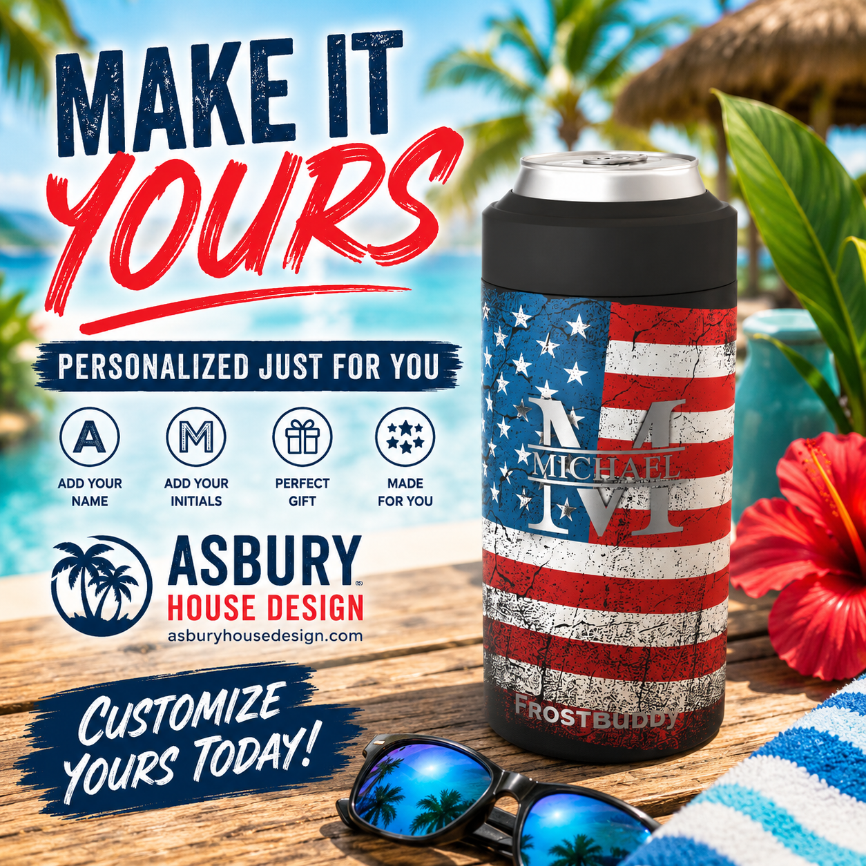 FrostBuddy Universal Buddy - Merica - Image 3
