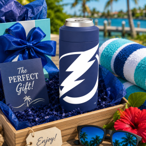Alternative view of FrostBuddy Universal Buddy - Tampa Lightning Blue