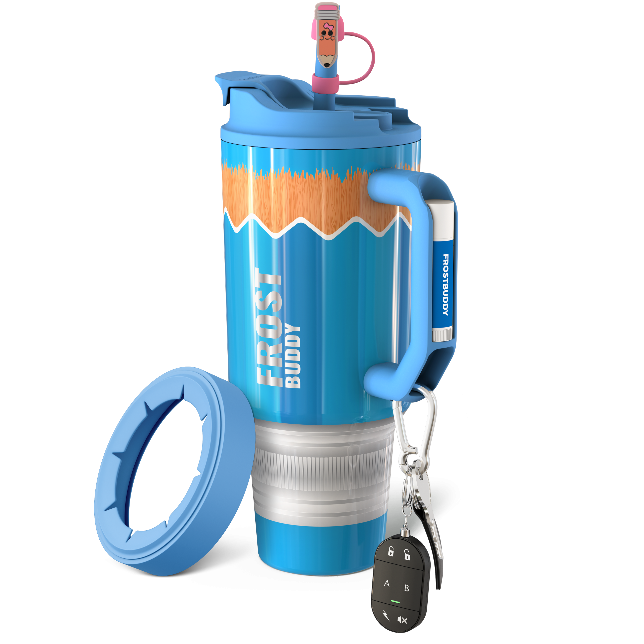 Thicc Buddy 50oz | Blue Pencil